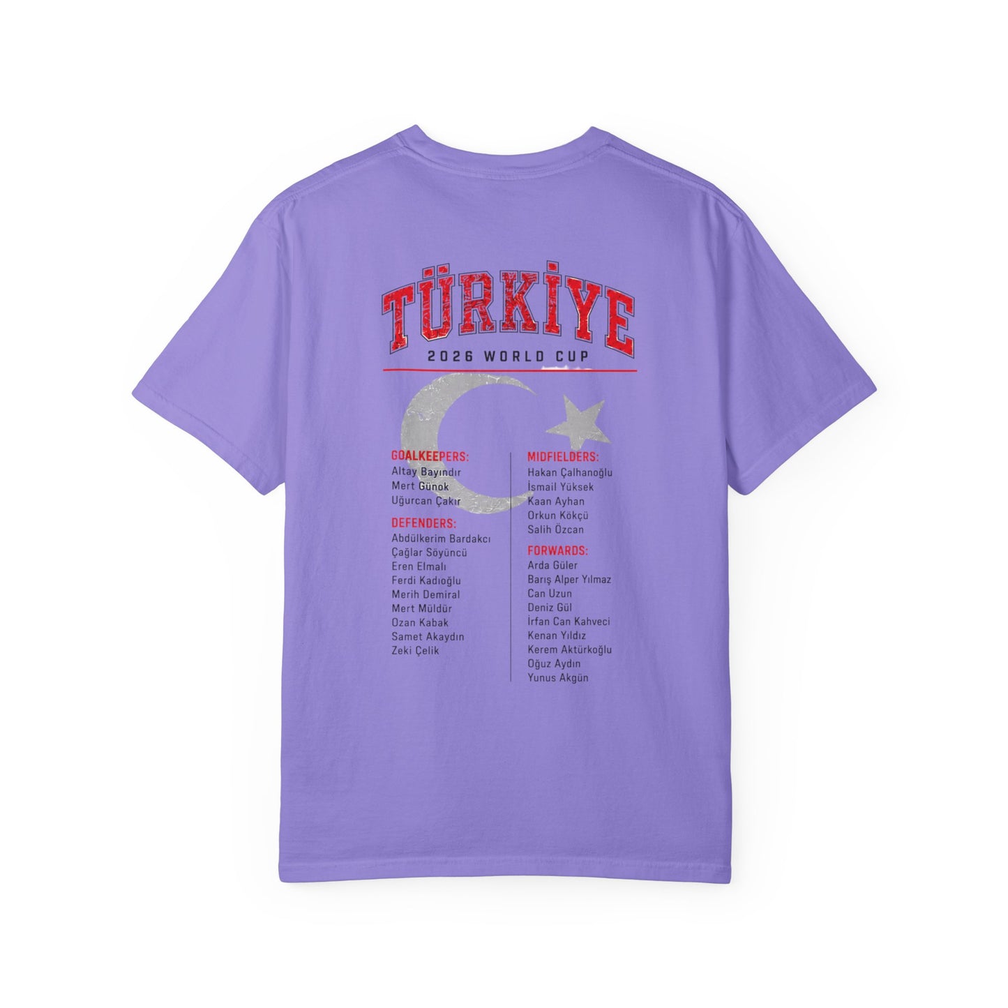 Turkey Unisex Garment-Dyed T-shirt