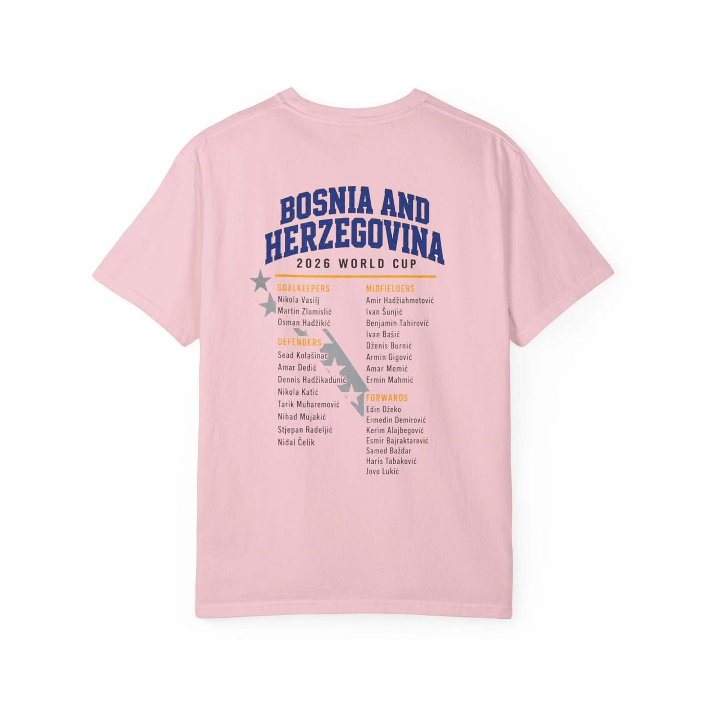 BOSNIA AND HERZEGOVINA Unisex Garment-Dyed T-shirt