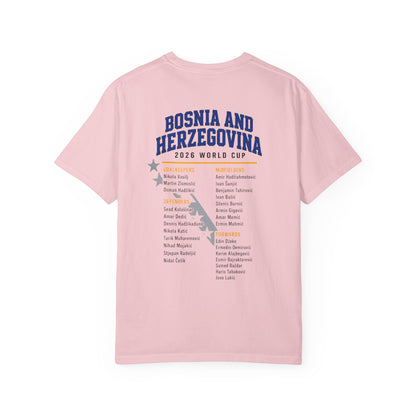 BOSNIA AND HERZEGOVINA Unisex Garment-Dyed T-shirt