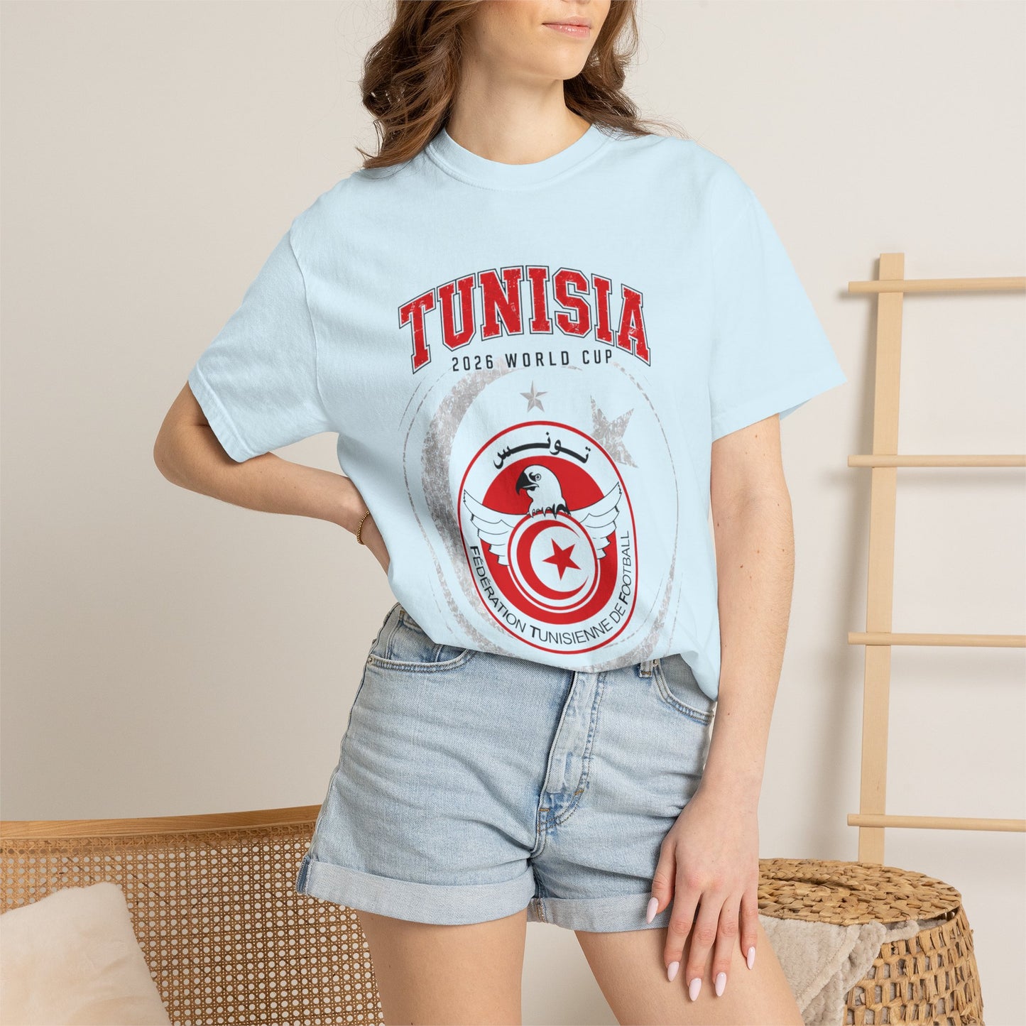 TUNISIA Unisex Garment-Dyed T-shirt