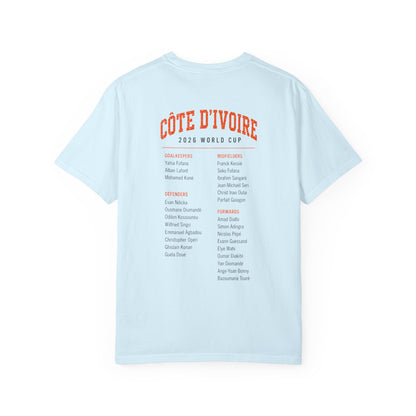 COTE D'IVOIRE Unisex Garment-Dyed T-shirt