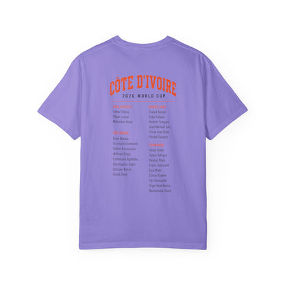 COTE D'IVOIRE Unisex Garment-Dyed T-shirt