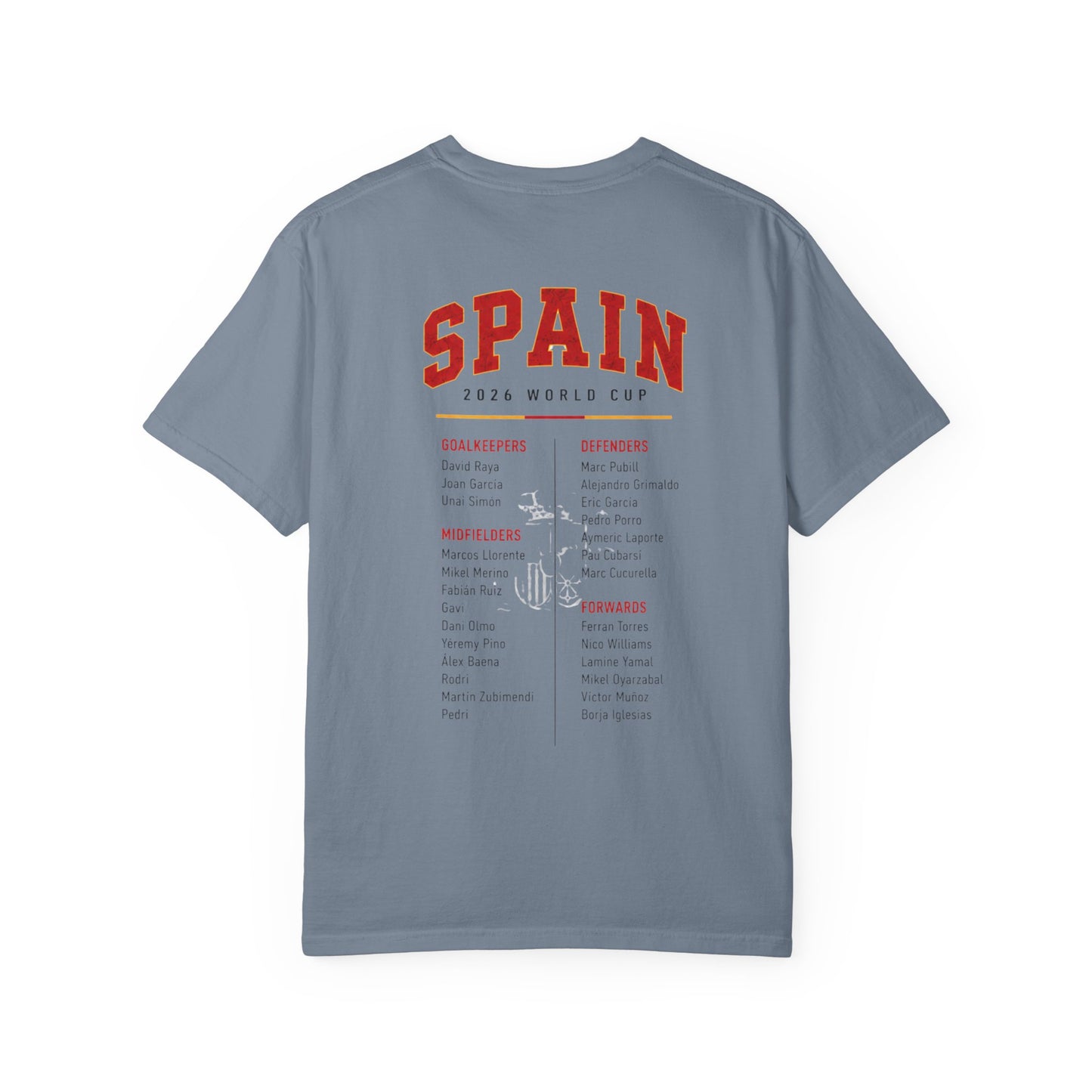 SPAIN Unisex Garment-Dyed T-shirt