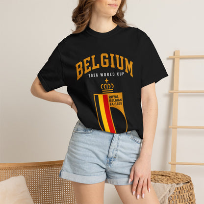 Belgium Unisex Garment-Dyed T-shirt