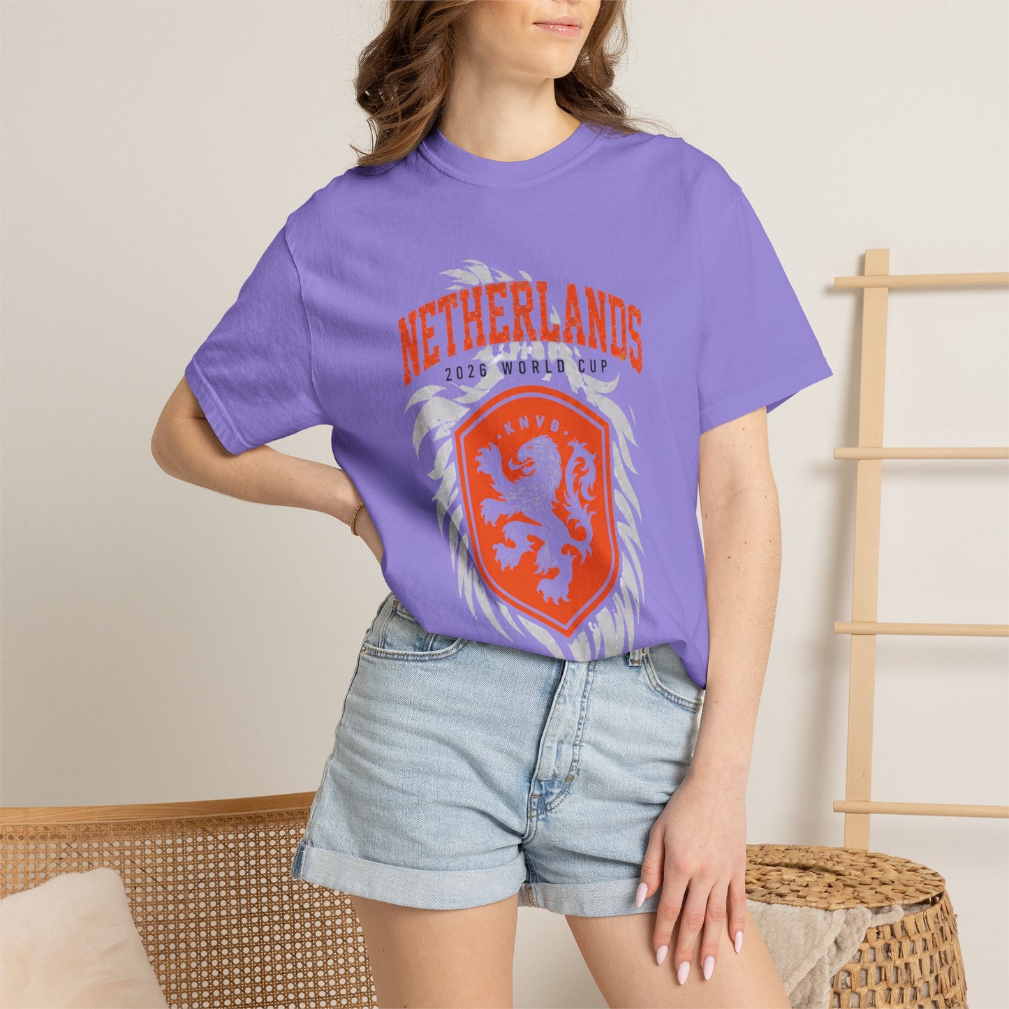 FIFA NETHERLANDS Unisex Garment-Dyed T-shirt