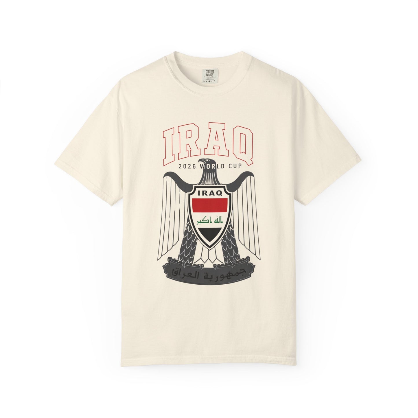 IRAQ Unisex Garment-Dyed T-shirt