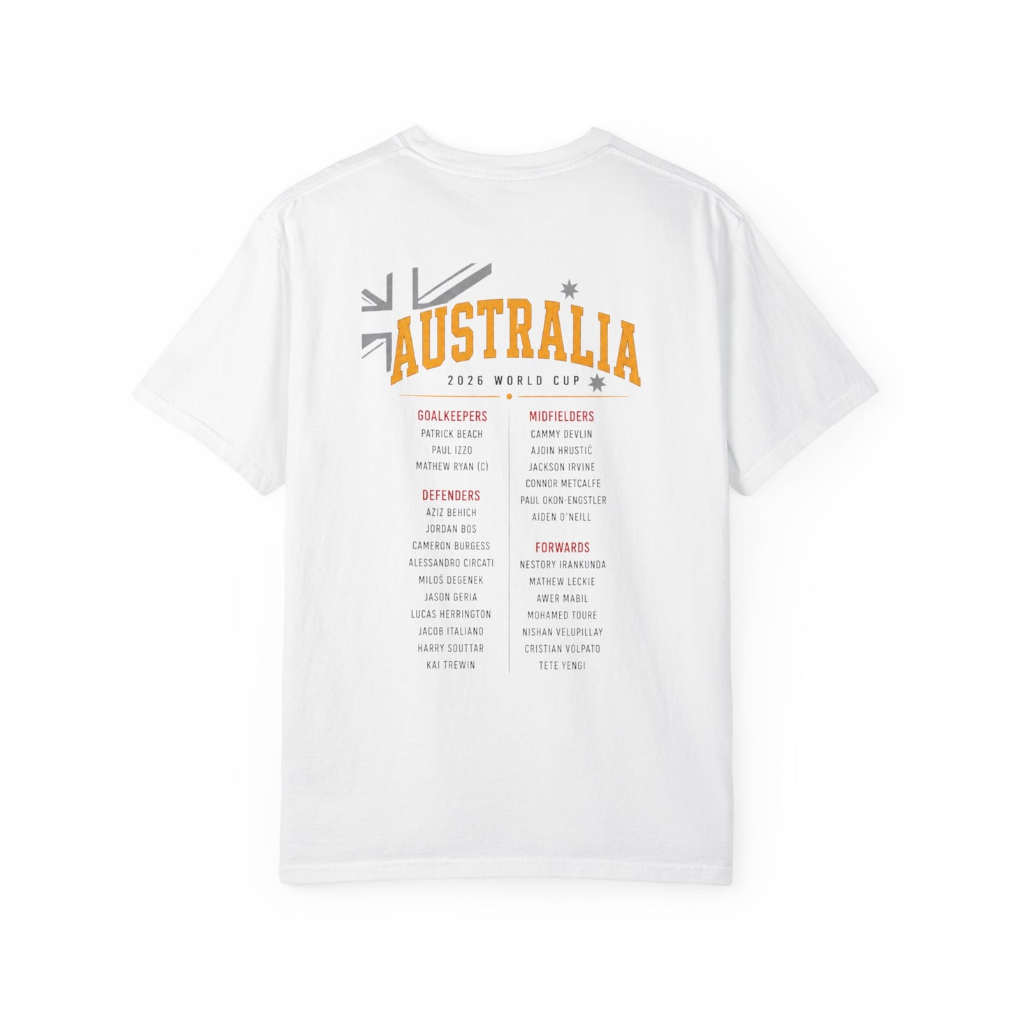 AUSTRALIA FIFA Unisex Garment-Dyed T-shirt