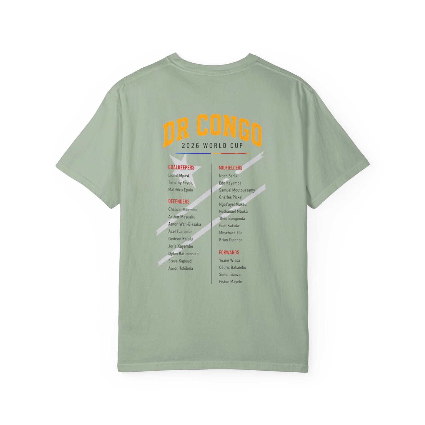 CONGO DR Unisex Garment-Dyed T-shirt