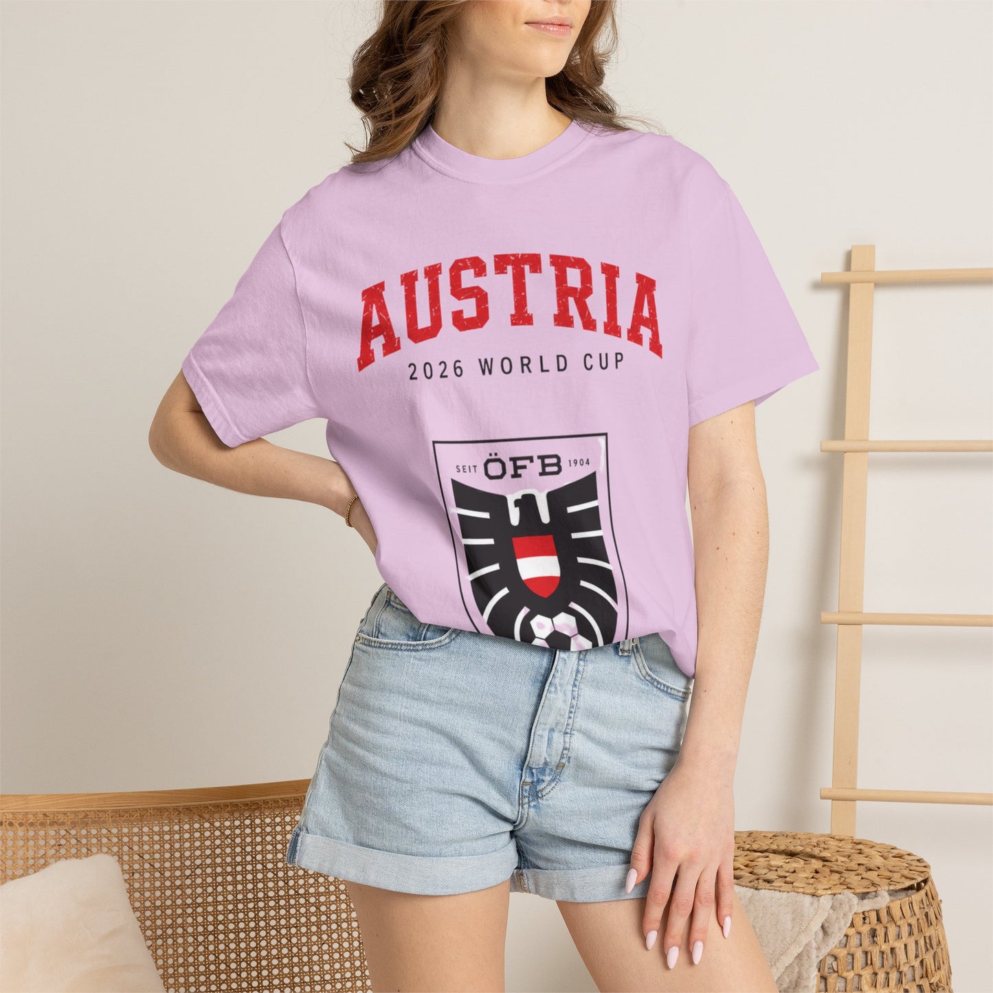 AUSTRIA Unisex Garment-Dyed T-shirt