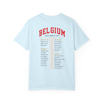 Belgium Unisex Garment-Dyed T-shirt