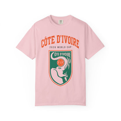 COTE D'IVOIRE Unisex Garment-Dyed T-shirt