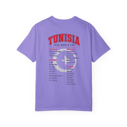 TUNISIA Unisex Garment-Dyed T-shirt
