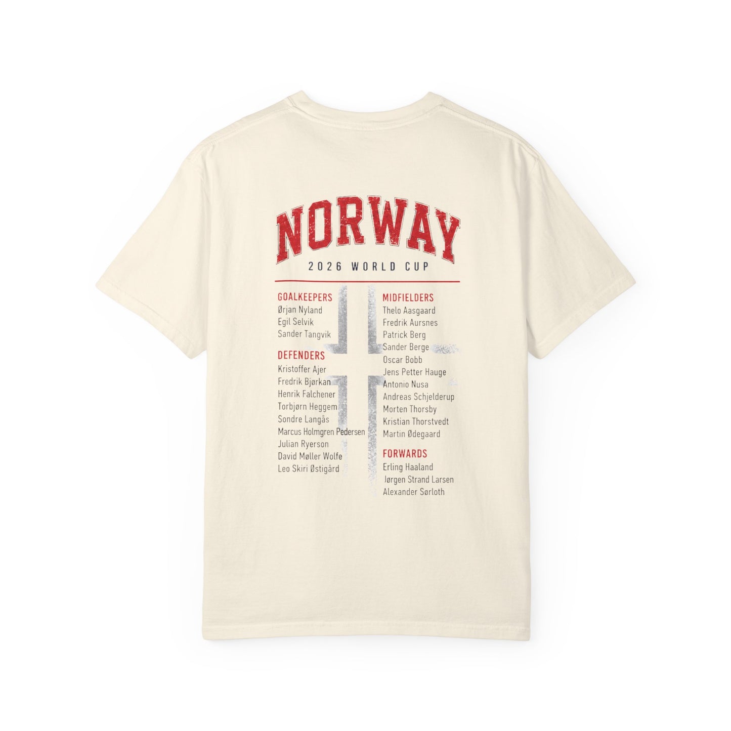 FIFA NORWAY Unisex Garment-Dyed T-shirt
