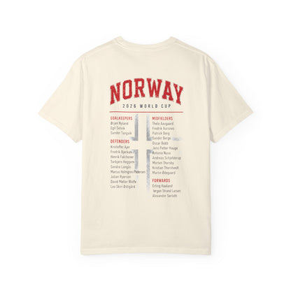 FIFA NORWAY Unisex Garment-Dyed T-shirt