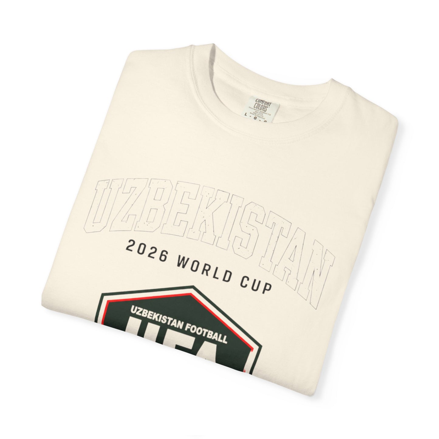 UZBEKISTAN Unisex Garment-Dyed T-shirt