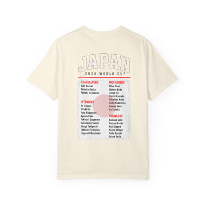 FIFA JAPAN Unisex Garment-Dyed T-shirt