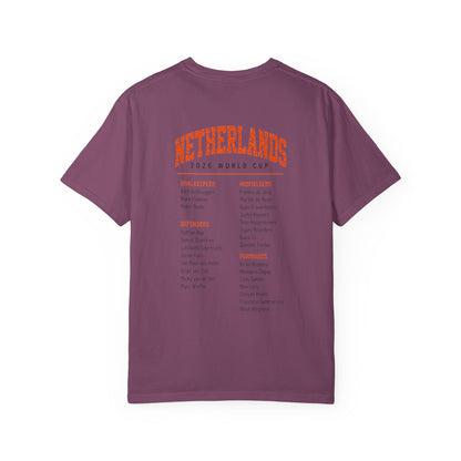 FIFA NETHERLANDS Unisex Garment-Dyed T-shirt