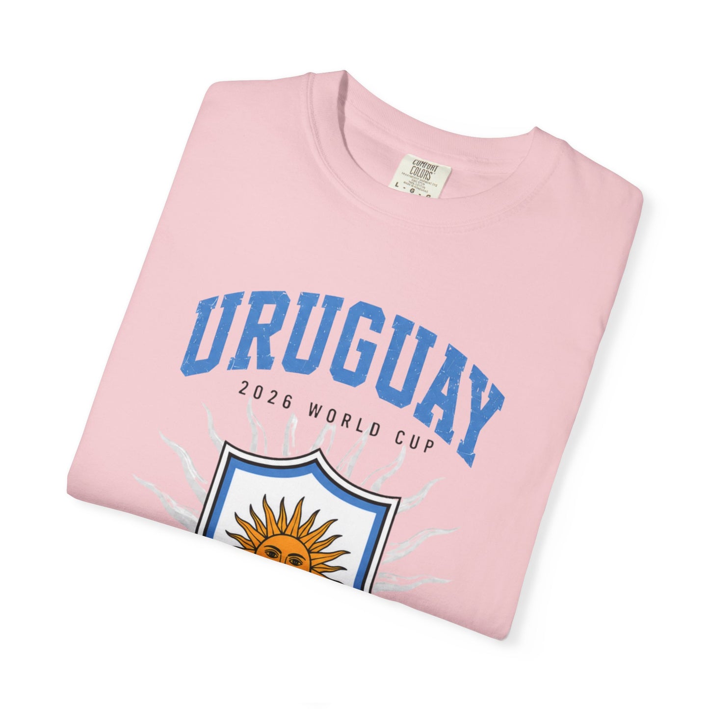 Uruguay Unisex Garment-Dyed T-shirt