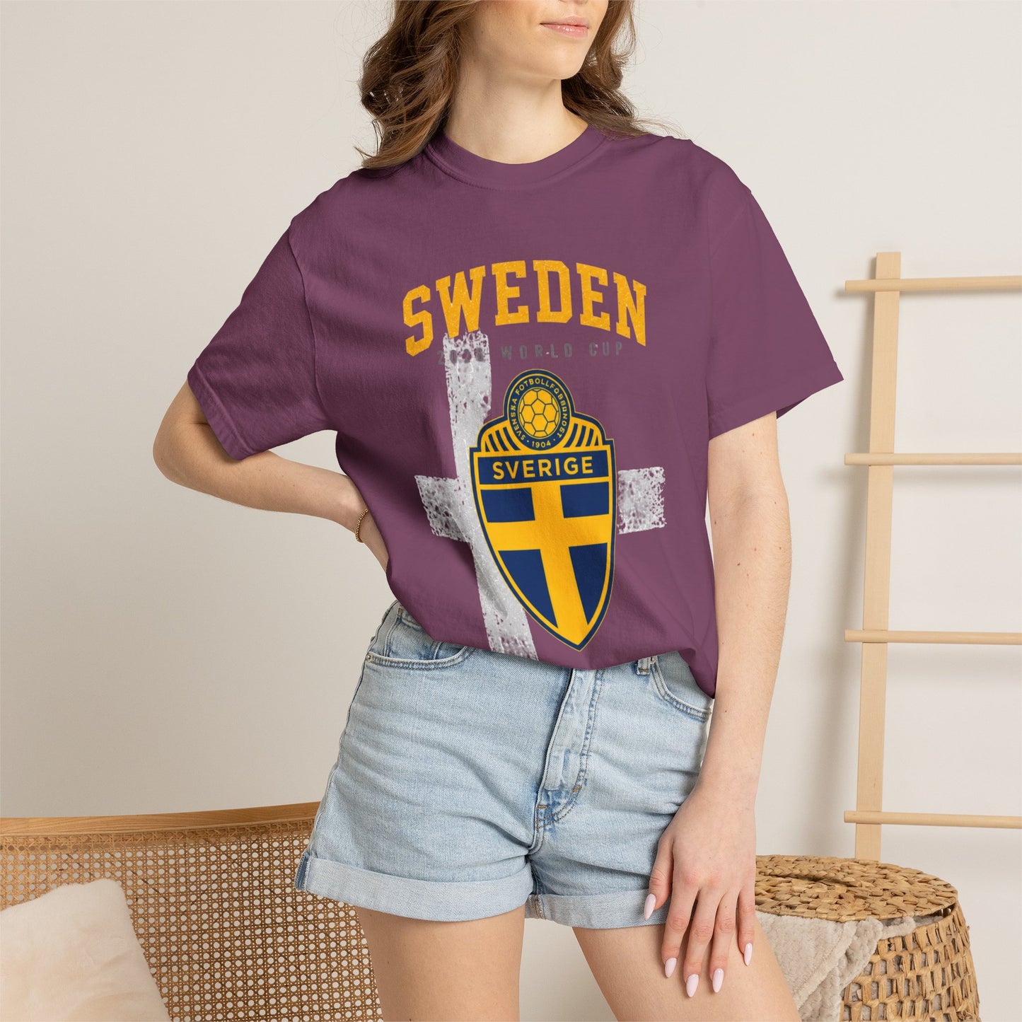 SWEDEN Unisex Garment-Dyed T-shirt