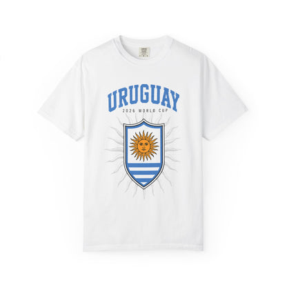 Uruguay Unisex Garment-Dyed T-shirt