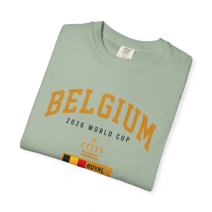 Belgium Unisex Garment-Dyed T-shirt