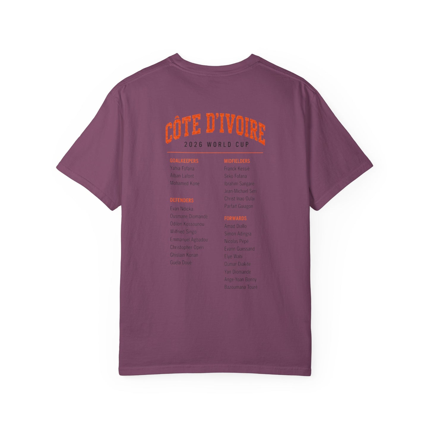COTE D'IVOIRE Unisex Garment-Dyed T-shirt