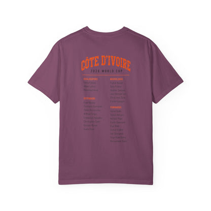 COTE D'IVOIRE Unisex Garment-Dyed T-shirt