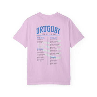 Uruguay Unisex Garment-Dyed T-shirt