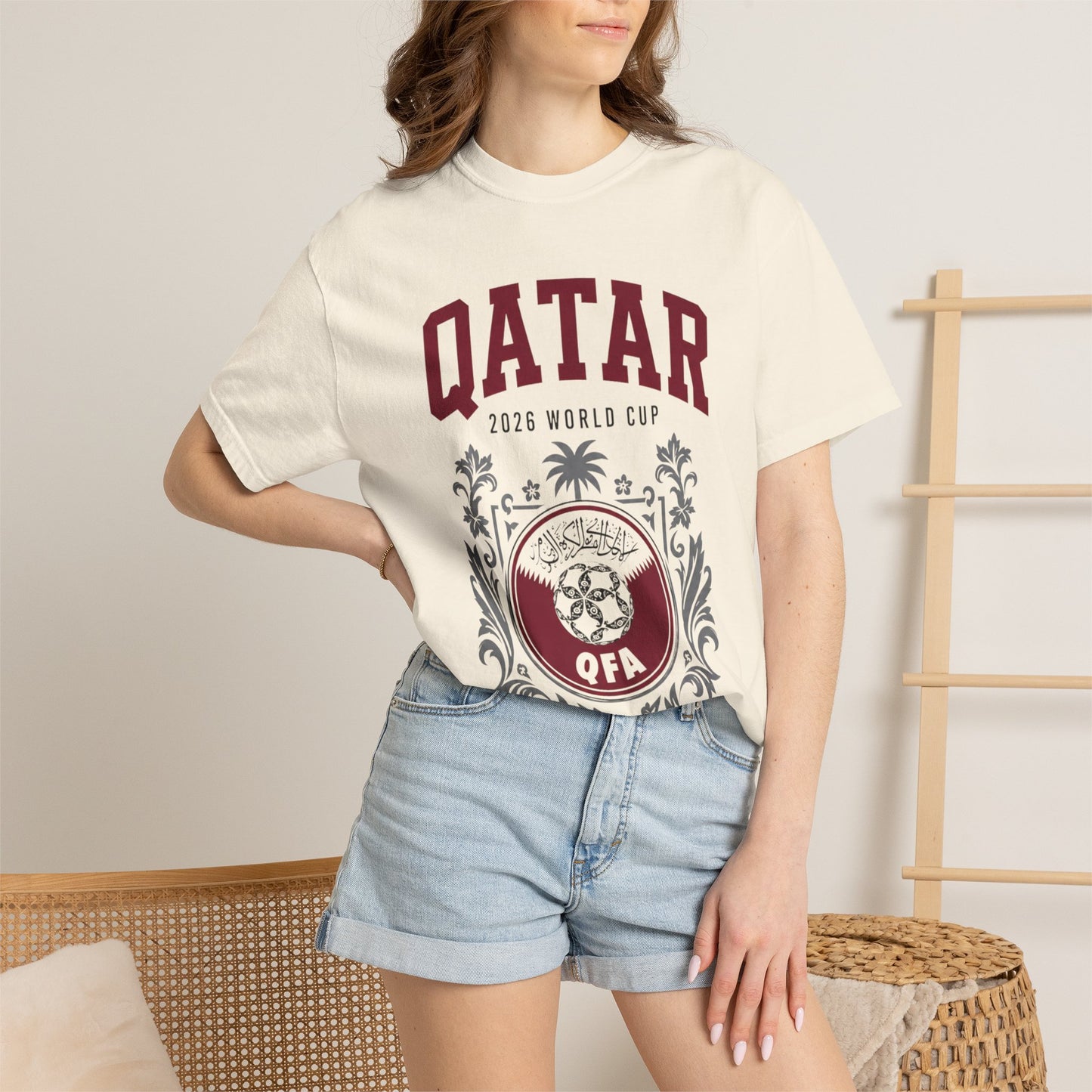 FIFA QATAR Unisex Garment-Dyed T-shirt