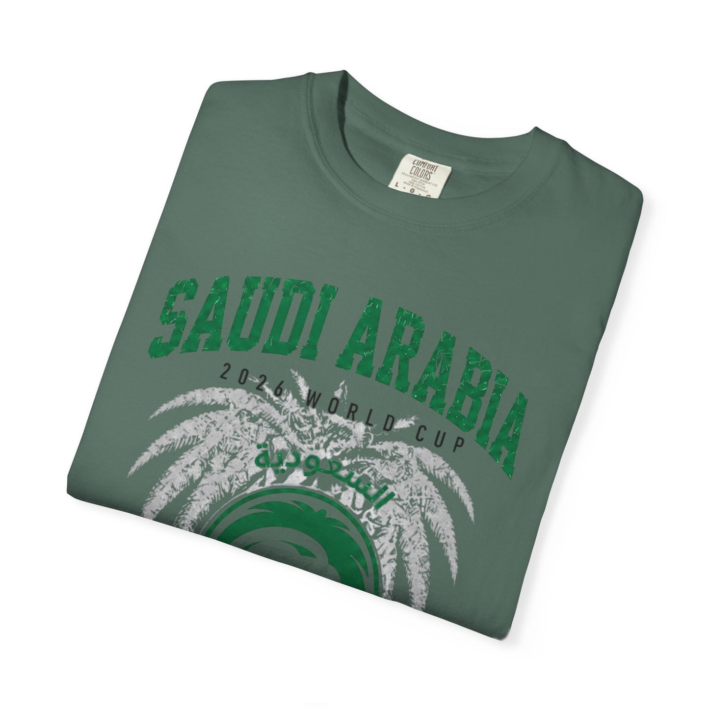 SAUDI ARABIA Unisex Garment-Dyed T-shirt