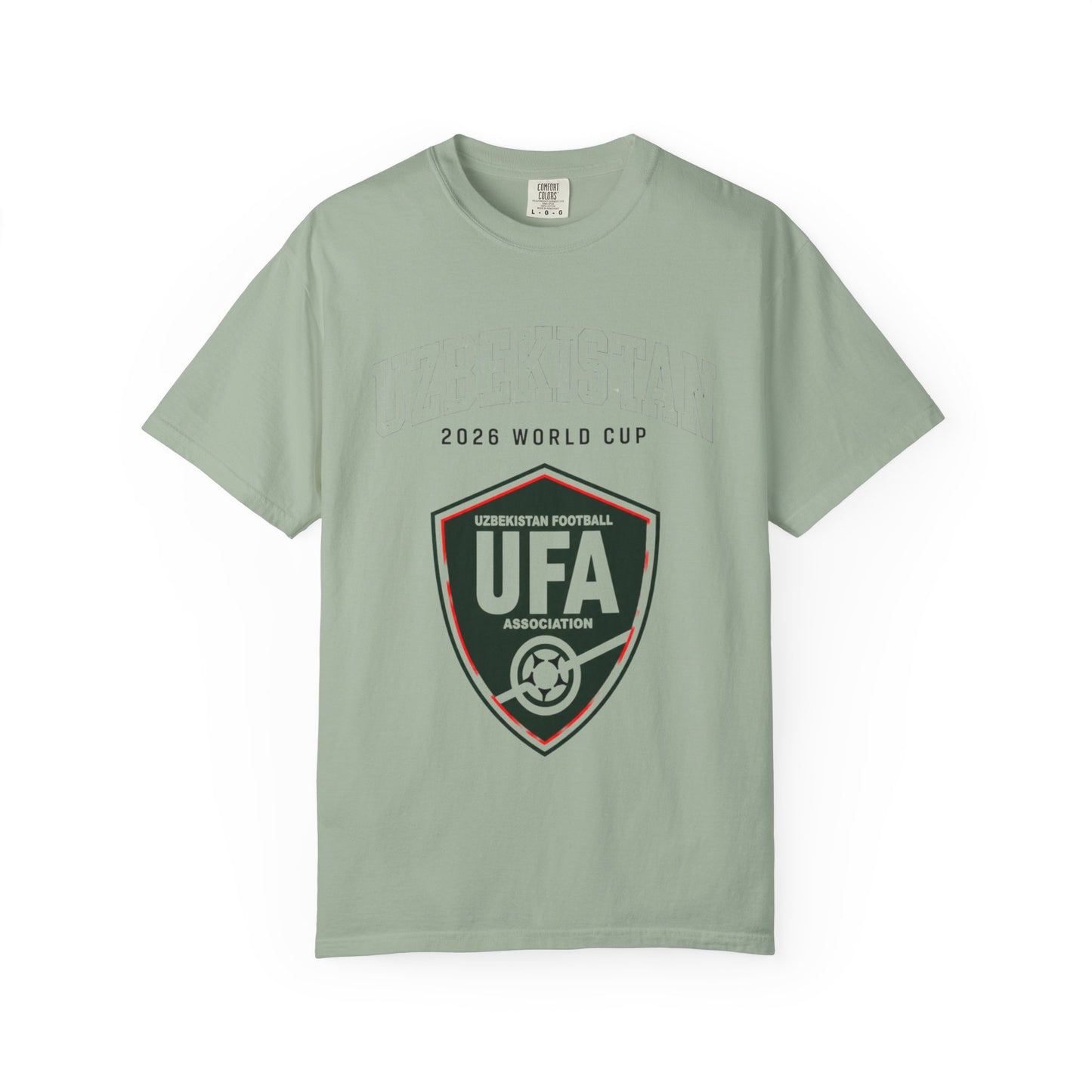UZBEKISTAN Unisex Garment-Dyed T-shirt