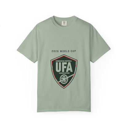 UZBEKISTAN Unisex Garment-Dyed T-shirt