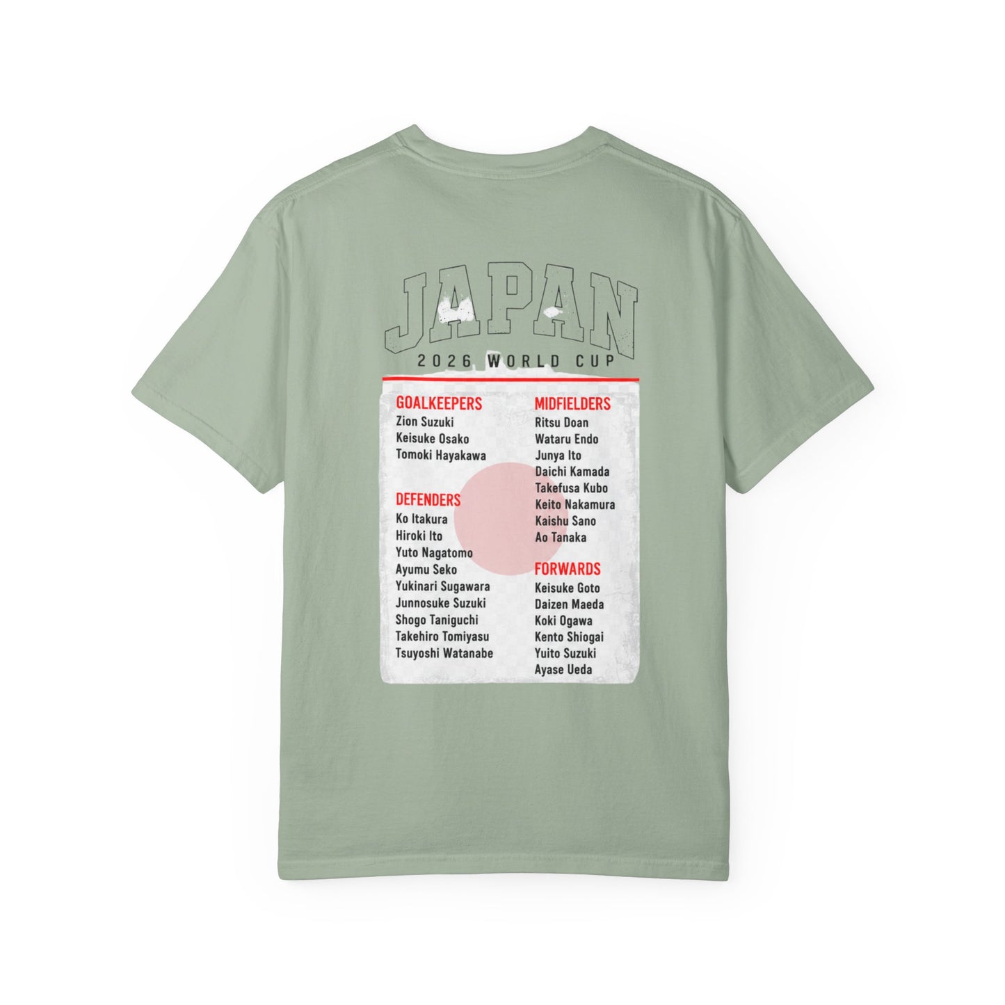 FIFA JAPAN Unisex Garment-Dyed T-shirt