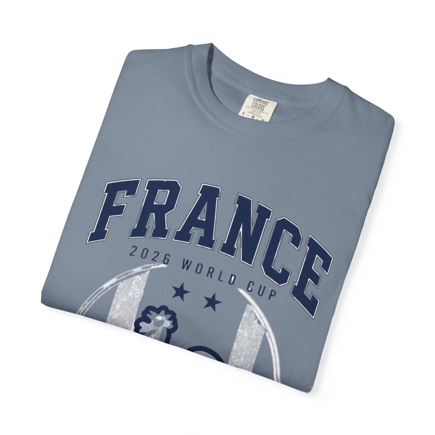 France Unisex Garment-Dyed T-shirt
