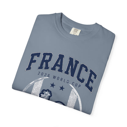 France Unisex Garment-Dyed T-shirt