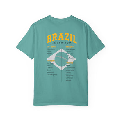 BRAZIL Unisex Garment-Dyed T-shirt