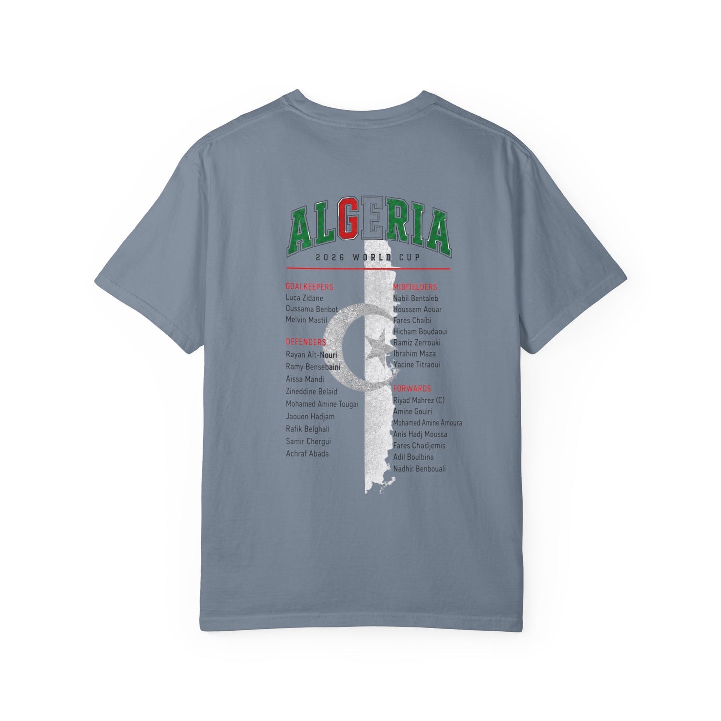 ALGERIA Unisex Garment-Dyed T-shirt