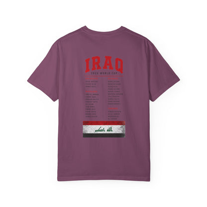 IRAQ Unisex Garment-Dyed T-shirt