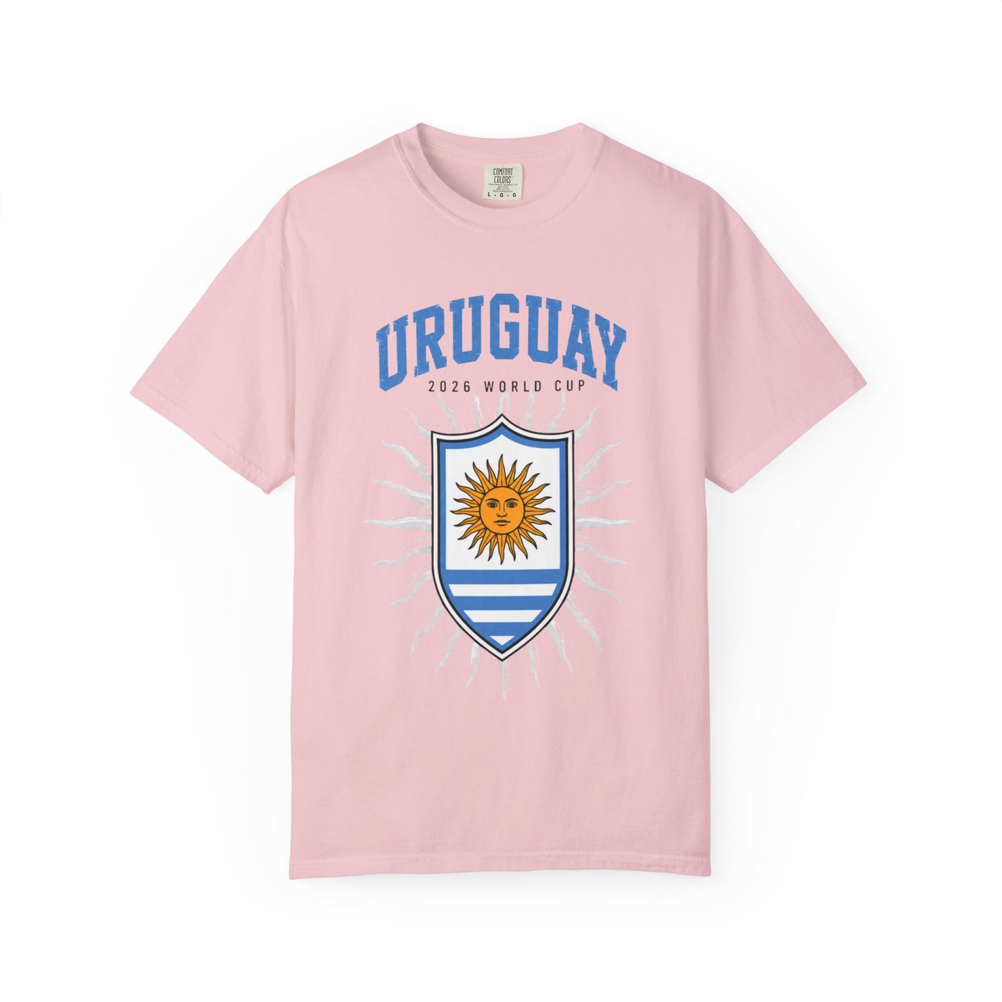 Uruguay Unisex Garment-Dyed T-shirt
