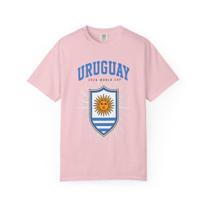 Uruguay Unisex Garment-Dyed T-shirt