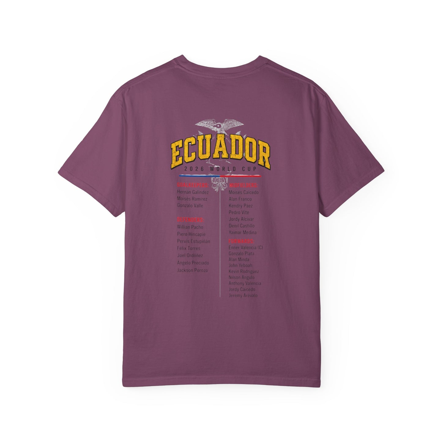ECUADOR Unisex Garment-Dyed T-shirt
