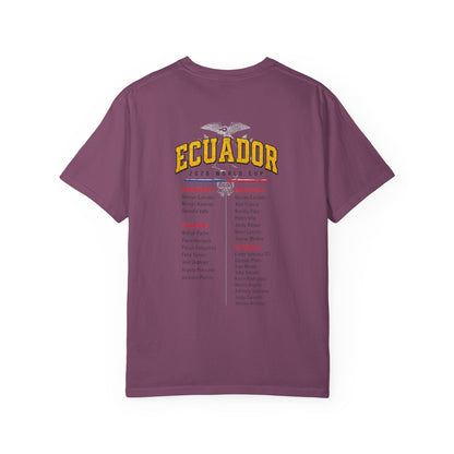 ECUADOR Unisex Garment-Dyed T-shirt