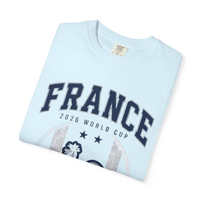 France Unisex Garment-Dyed T-shirt