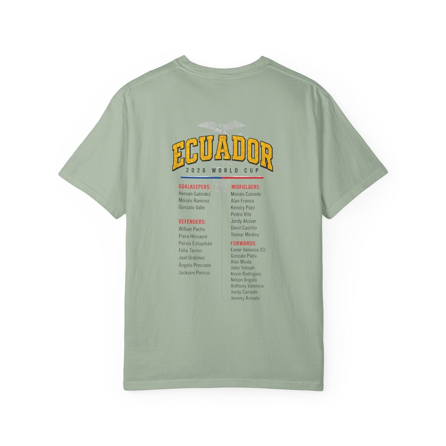 ECUADOR Unisex Garment-Dyed T-shirt