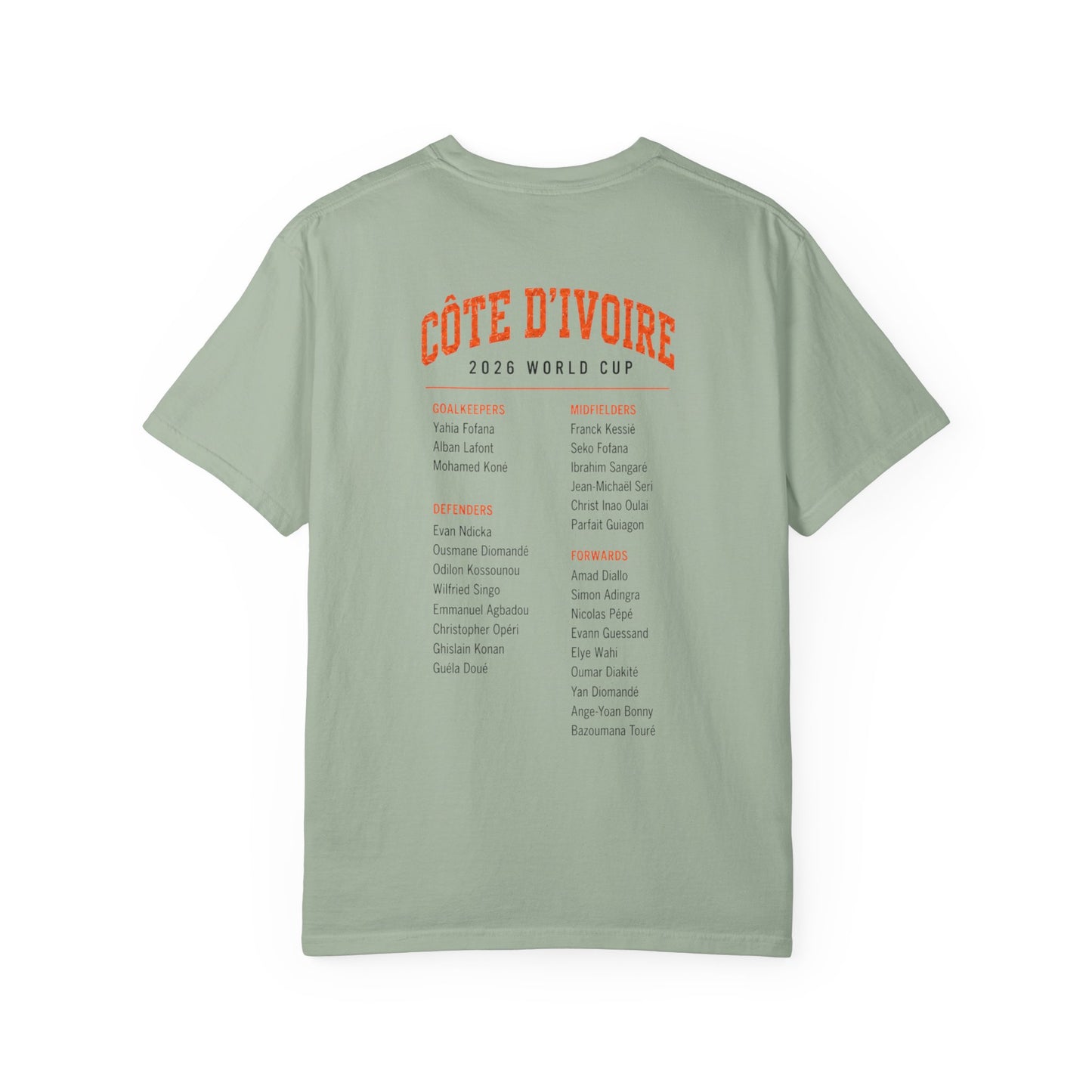 COTE D'IVOIRE Unisex Garment-Dyed T-shirt