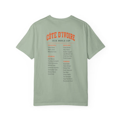 COTE D'IVOIRE Unisex Garment-Dyed T-shirt