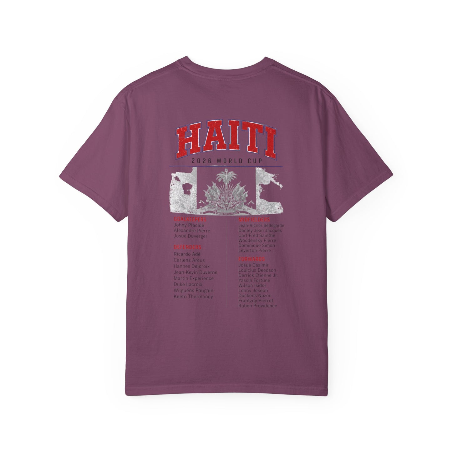 HAITI Unisex Garment-Dyed T-shirt