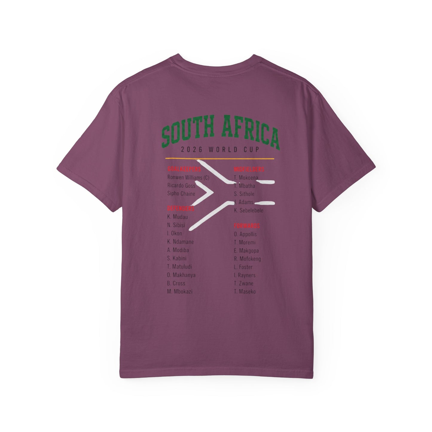 FIFA SOUTH AFRICA Unisex Garment-Dyed T-shirt