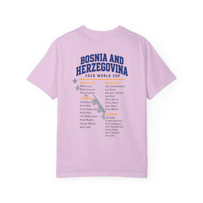 BOSNIA AND HERZEGOVINA Unisex Garment-Dyed T-shirt