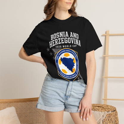BOSNIA AND HERZEGOVINA Unisex Garment-Dyed T-shirt